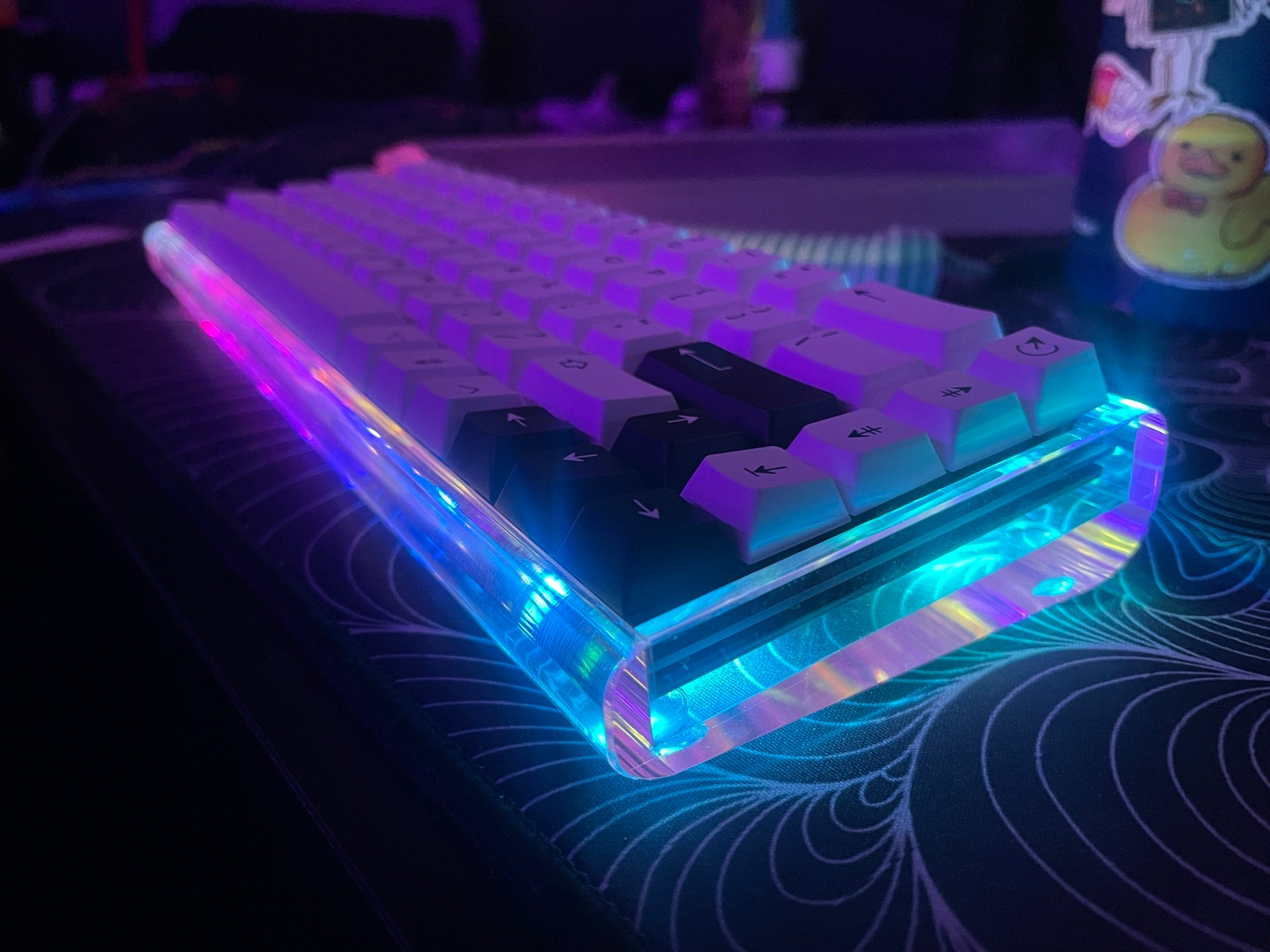 FINAL STOCK] Freja65 65% Glass Keyboard Case (CASE ONLY) – Helheim