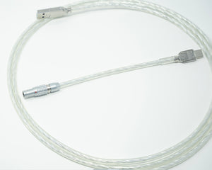 [CLOSED] Helheim Designs x Dispatch Cables - Clear Cable with 0B LEMO Connector