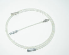Load image into Gallery viewer, [CLOSED] Helheim Designs x Dispatch Cables - Clear Cable with 0B LEMO Connector
